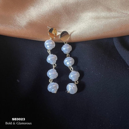 Dangling Pearl Earring | SE023