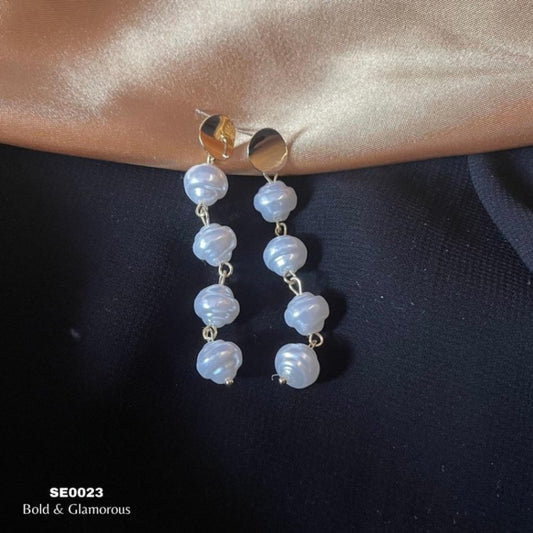 Dangling Pearl Earring | SE023