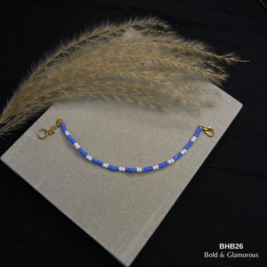 Beaded Bracelet | BHB26 | Blue