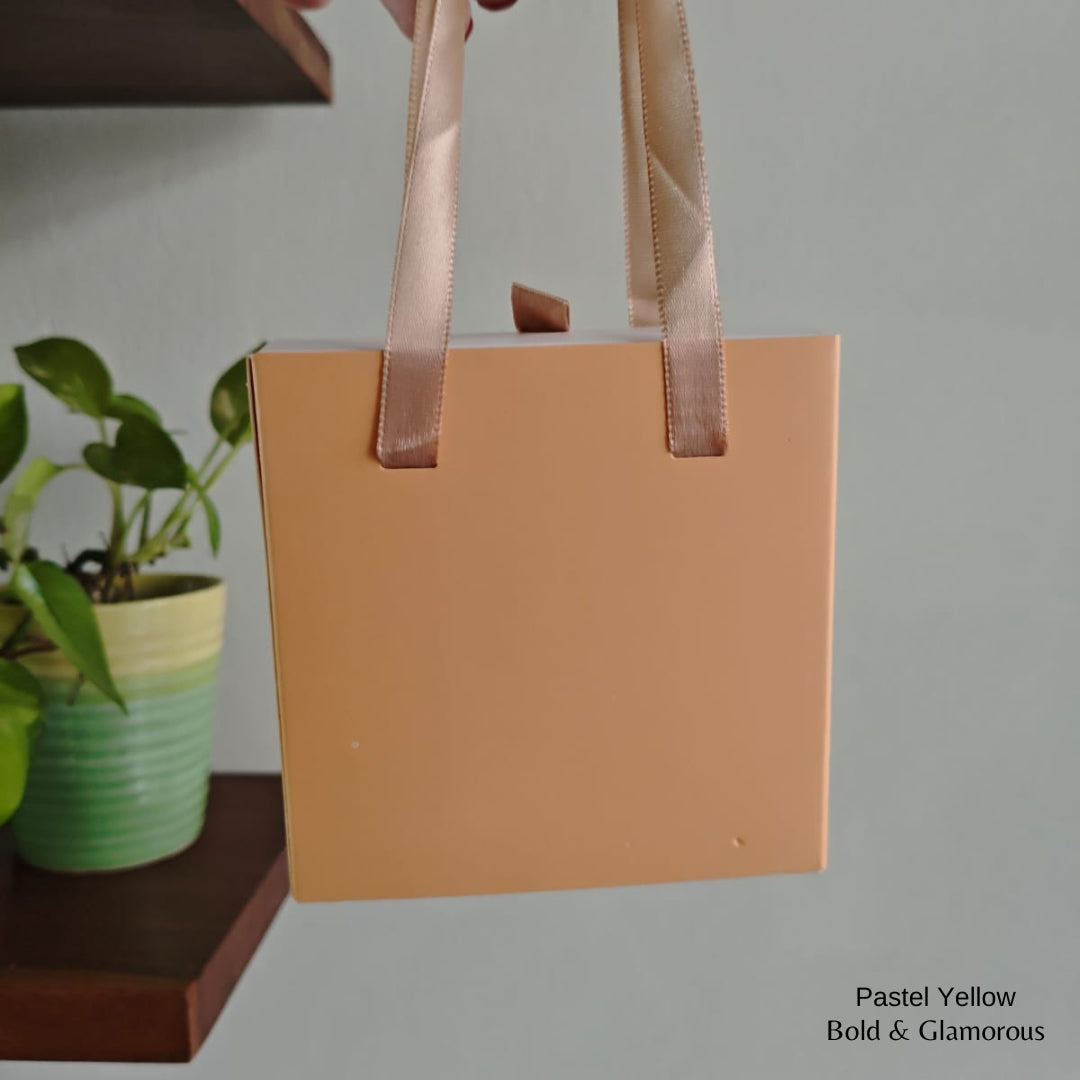 Premium Jewelry Box | Pastel Yellow