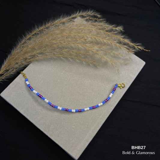 Beaded Bracelet | BHB27 | Blue