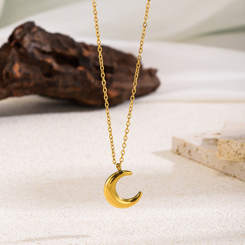Necklace | SN321 | Casual Crescent