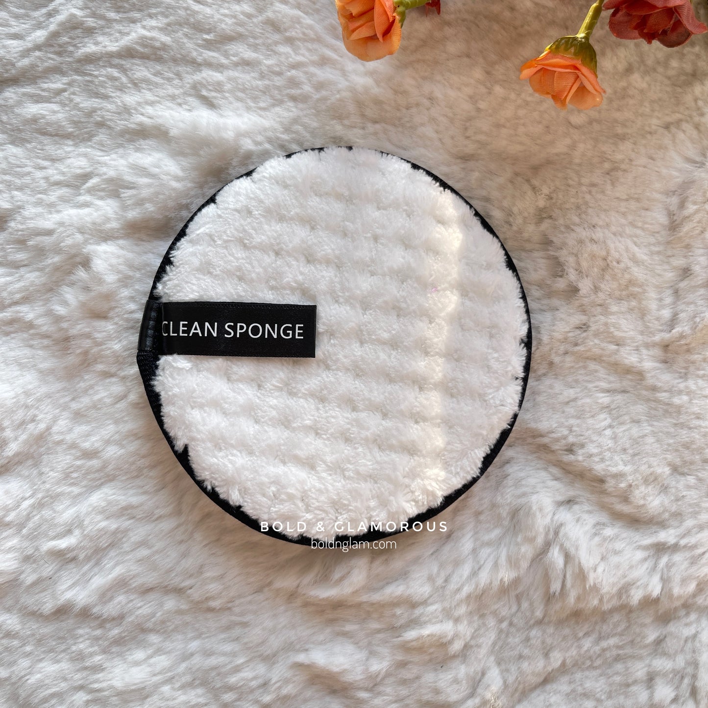 Makeup Cleaning Sponge | White
