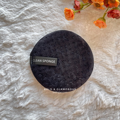 Makeup Cleaning Sponge | Black