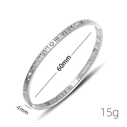 Bangle Bracelet | BB60 | Silver