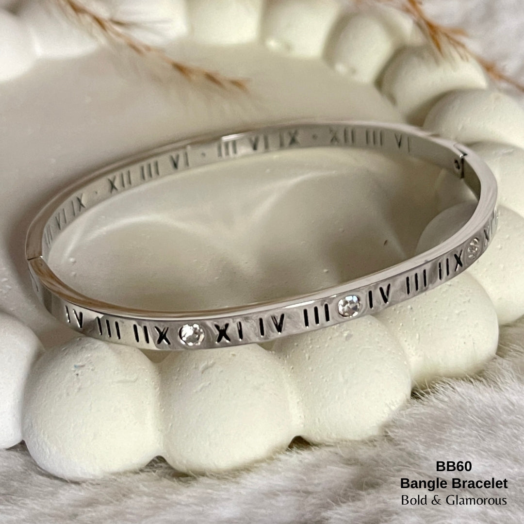 Bangle Bracelet | BB60 | Silver