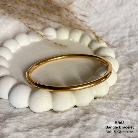 Bangle Bracelet | BB62 | Gold