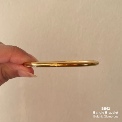 Bangle Bracelet | BB62 | Gold