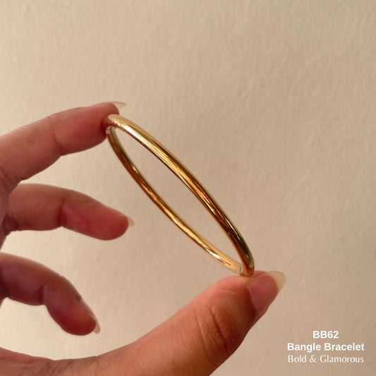 Bangle Bracelet | BB62 | Gold