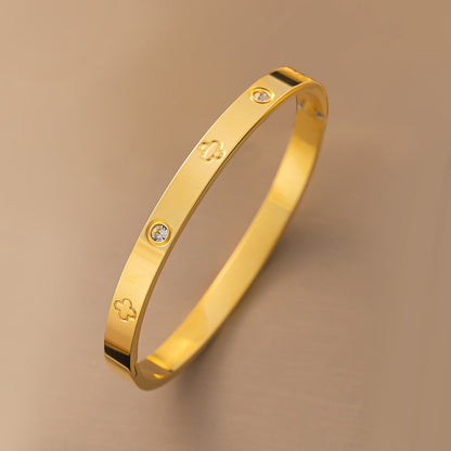 Bangle Bracelet | BB68 | Gold