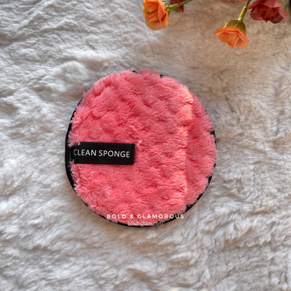 Makeup Cleaning Sponge | Pink