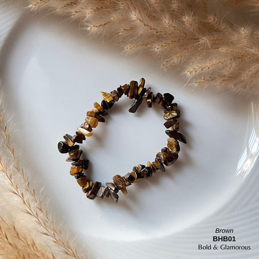 Beaded Bracelet | BHB01 | Brown