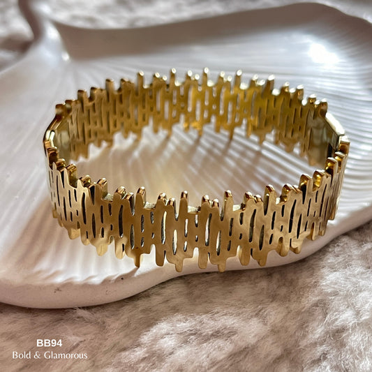 Bangle Bracelet | BB94 | Gold