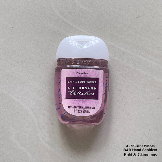 Bath and Body Works Hand Sanitizers | A Thousand Wishes