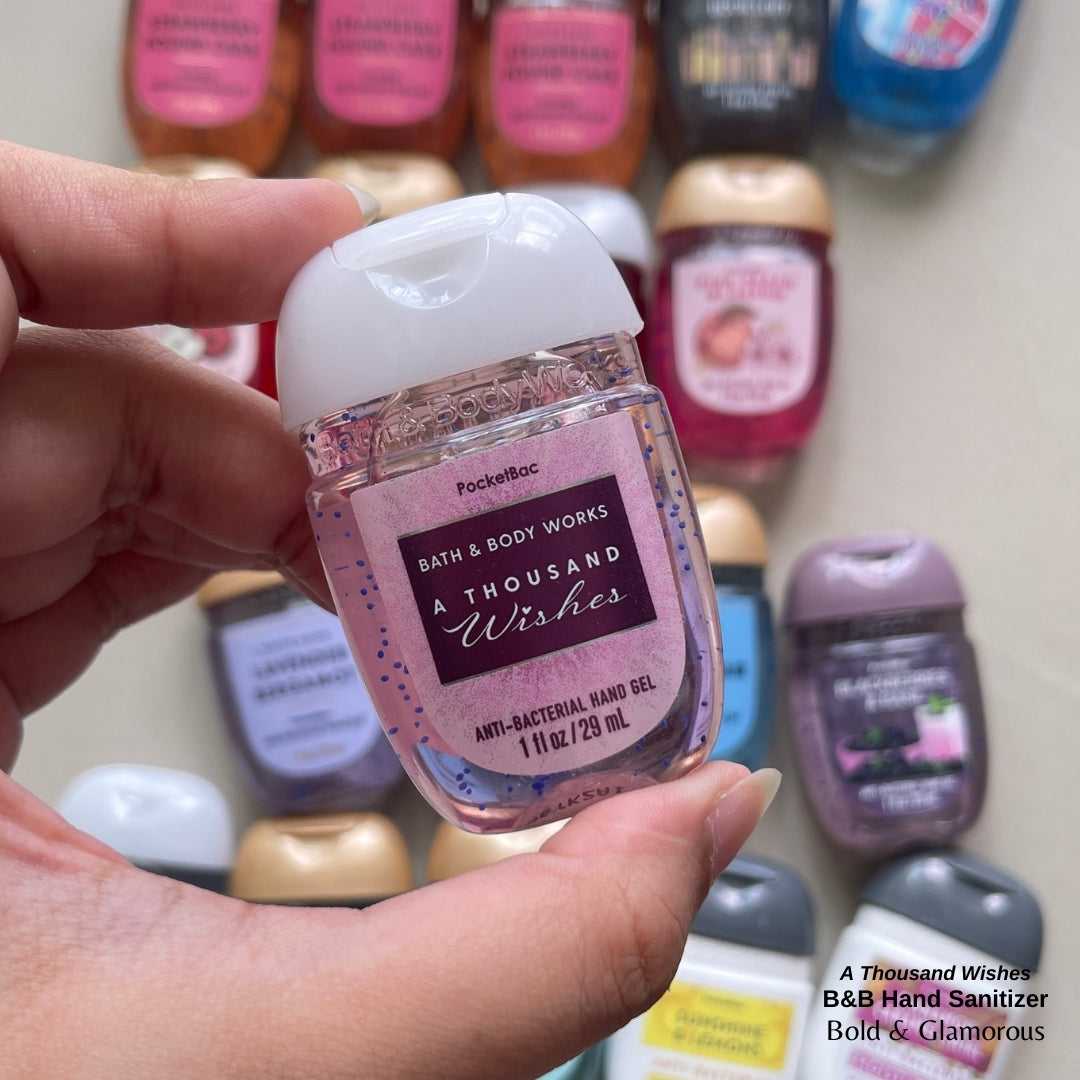 Bath and Body Works Hand Sanitizers | A Thousand Wishes