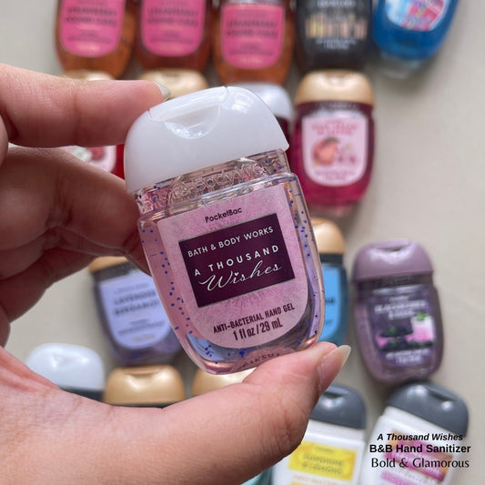 Bath and Body Works Hand Sanitizers | A Thousand Wishes