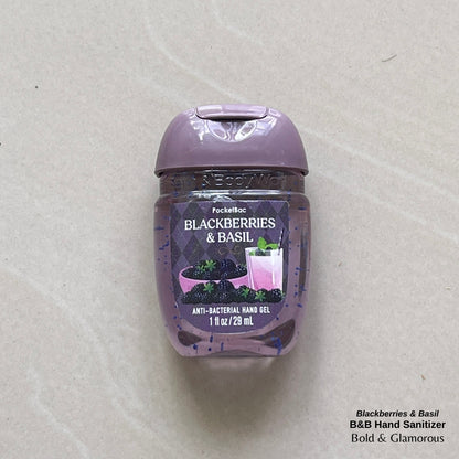 Bath and Body Works Hand Sanitizers | Blackberries & Basil
