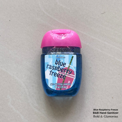 Bath and Body Works Hand Sanitizers | Blue Raspberry Freeze