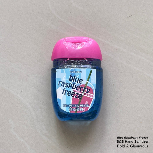 Bath and Body Works Hand Sanitizers | Blue Raspberry Freeze
