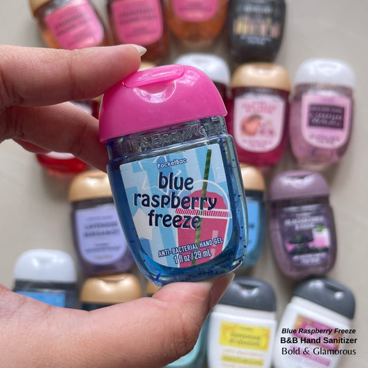 Bath and Body Works Hand Sanitizers | Blue Raspberry Freeze