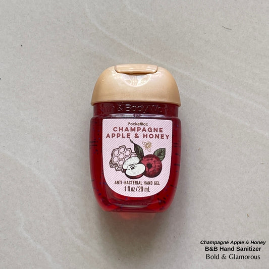 Bath and Body Works Hand Sanitizers | Champagne, Apple & Honey