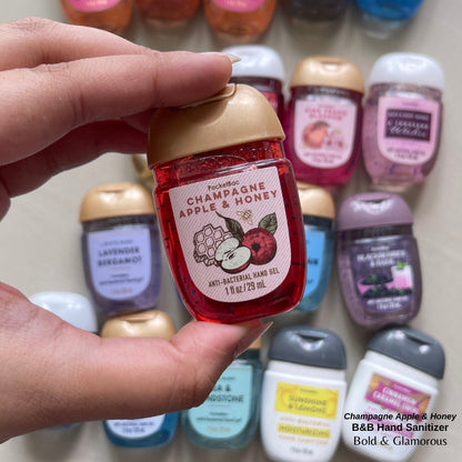 Bath and Body Works Hand Sanitizers | Champagne, Apple & Honey