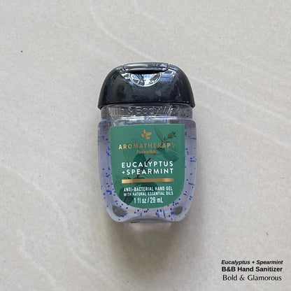 Bath and Body Works Hand Sanitizers | Eucalyptus + Spearmint