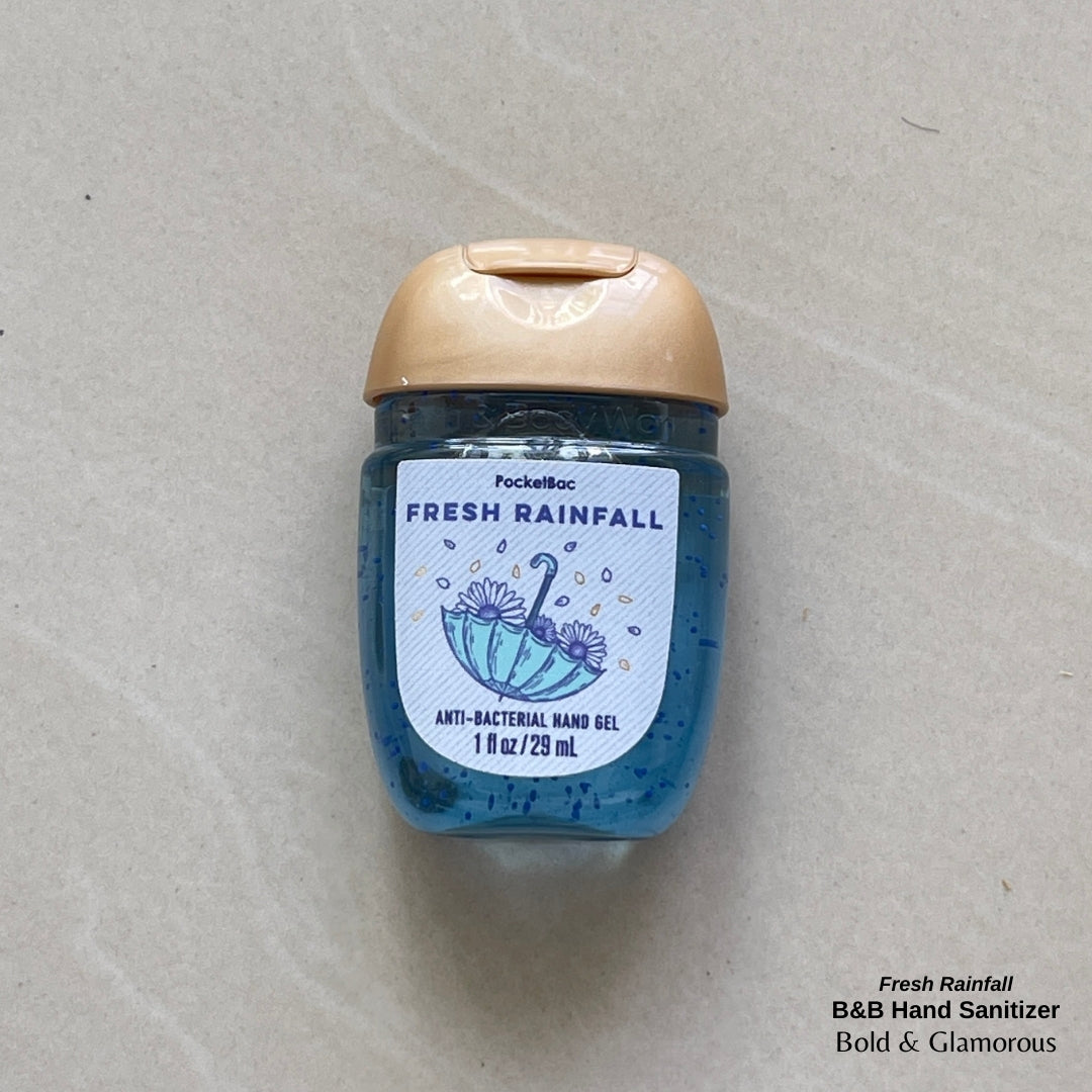 Bath and Body Works Hand Sanitizers | Fresh Rainfall