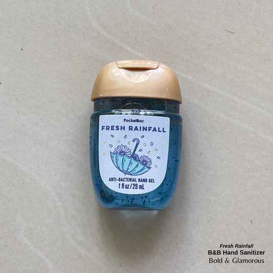 Bath and Body Works Hand Sanitizers | Fresh Rainfall
