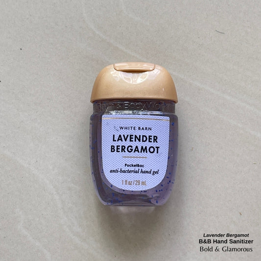 Bath and Body Works Hand Sanitizers | Lavender Bergamot