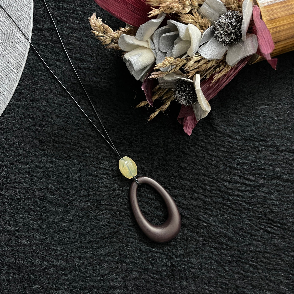 Boho Wooden Necklace | BWN01