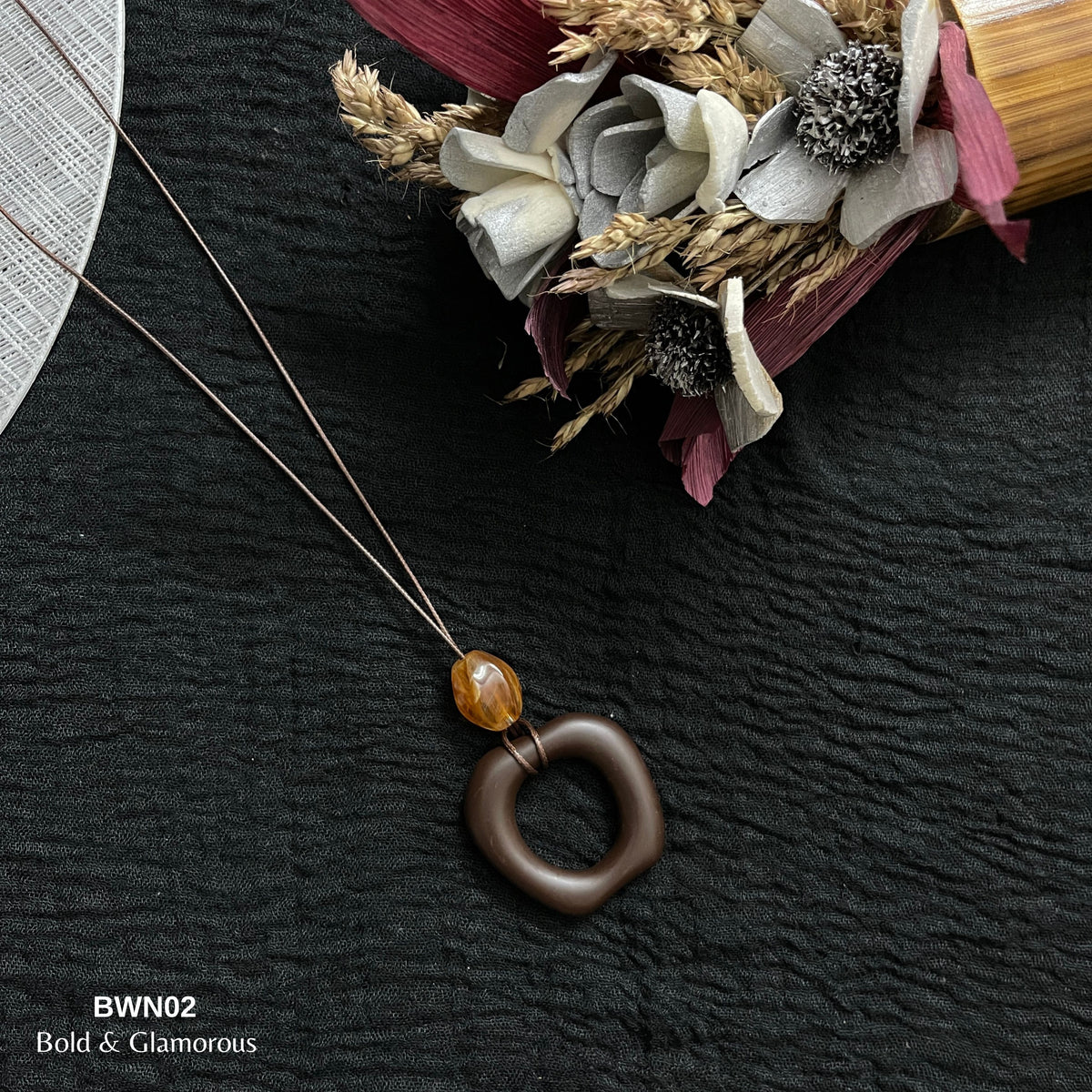 Boho Wooden Necklace | BWN02