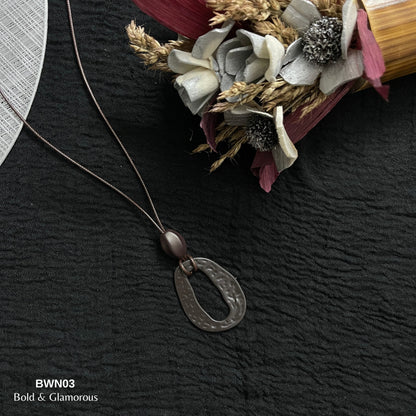 Boho Wooden Necklace | BWN03