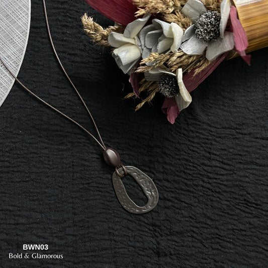 Boho Wooden Necklace | BWN03