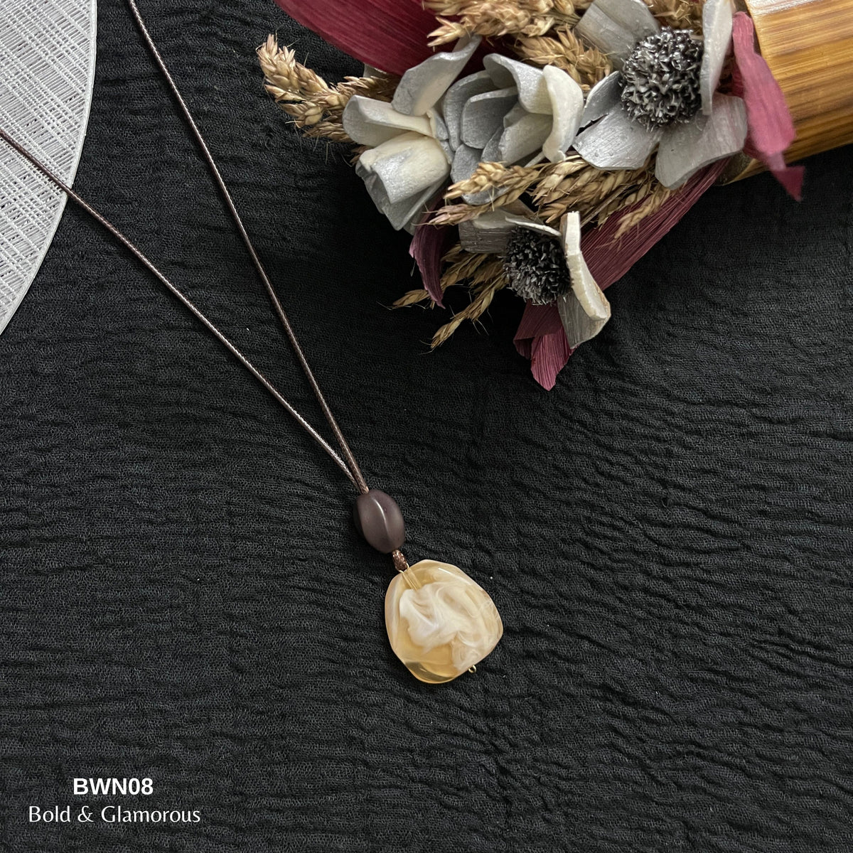 Boho Wooden Necklace | BWN08