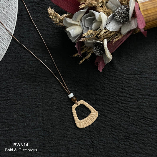 Boho Wooden Necklace | BWN14