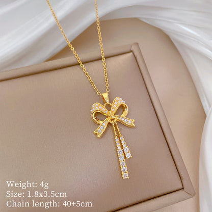 Necklace | SN177 | Bow-07