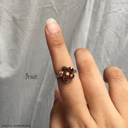 Buttercup Ring | BUCR01  | Brown
