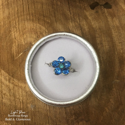 Buttercup Ring | BUCR01  | Light Blue