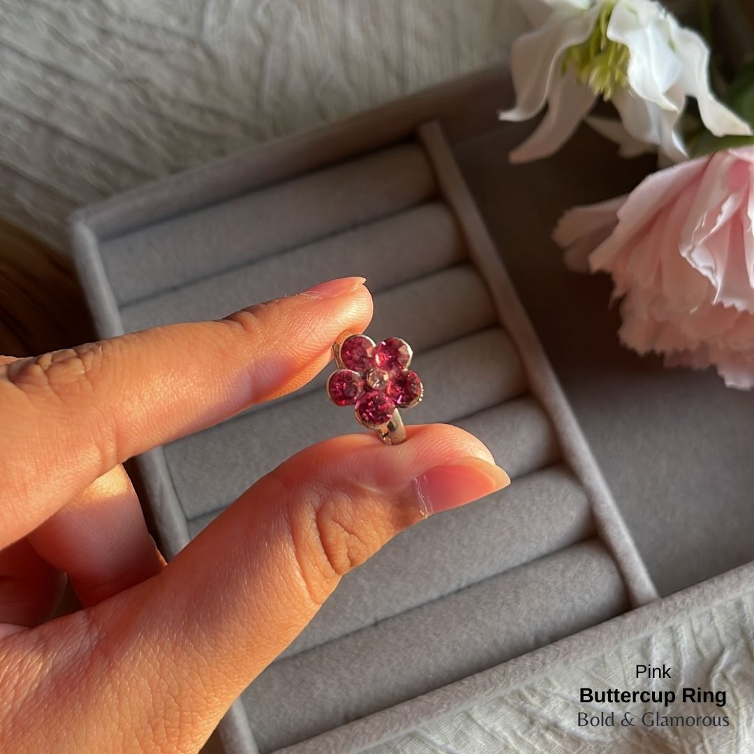 Buttercup Ring | BUCR01  | Pink
