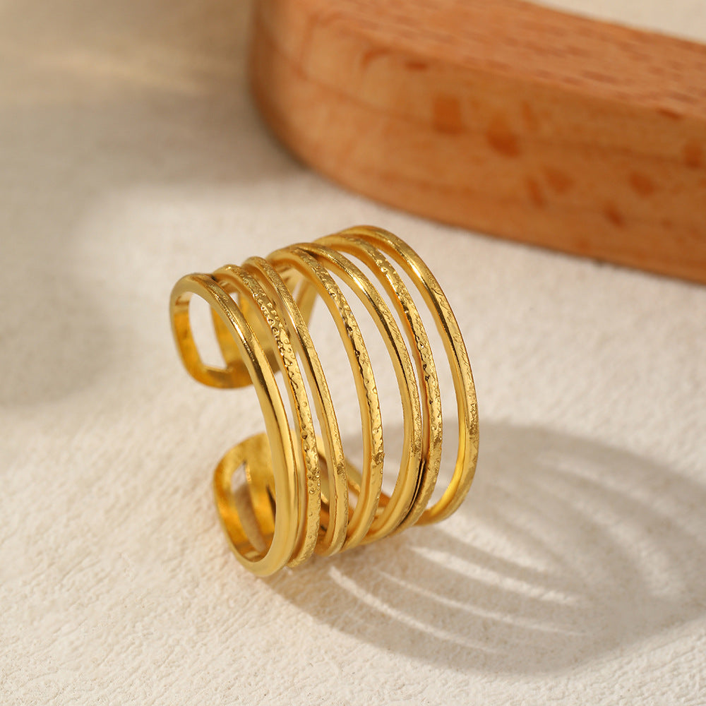 Statement Ring | SR235 | Gold