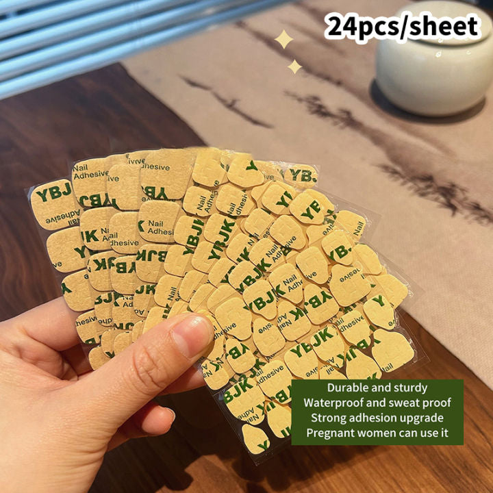 24PC Nail Sticker Sheet (Waterproof)