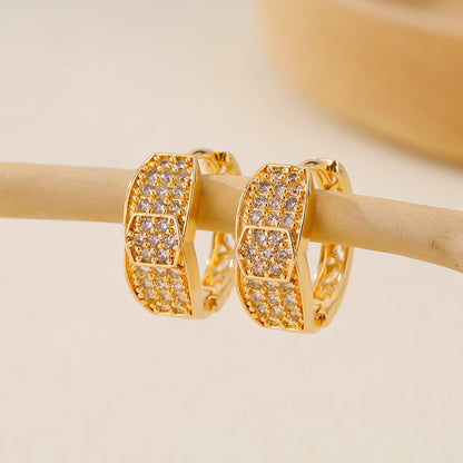 Zircon Hoop Earring | CH01