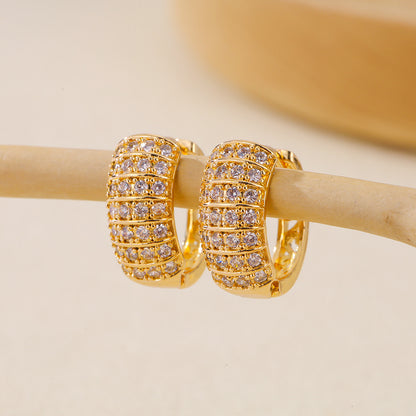 Zircon Hoop Earring | CH02