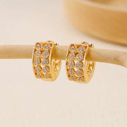 Zircon Hoop Earring | CH05