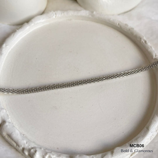 Chain Bracelet | MCB06 | Silver