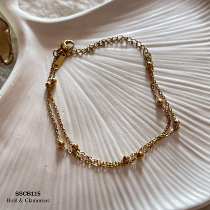 Chain Bracelet | SSCB115 | Layer Beads
