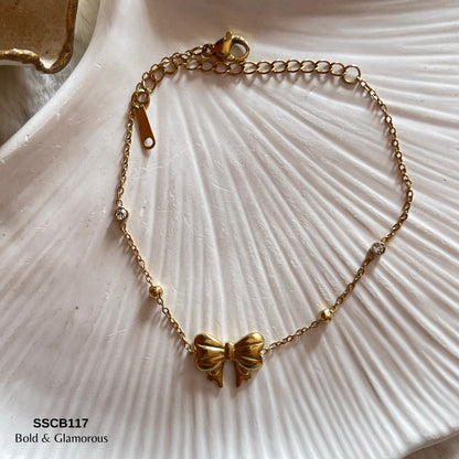 Chain Bracelet | SSCB117 | Bow Knot