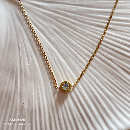 Chain Bracelet | SSCB126 | One Diamond