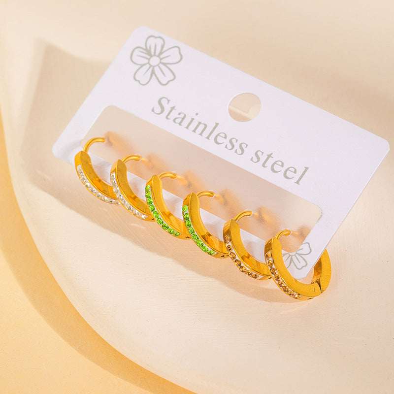 Hoop Earring Set | STHES008 | Set#8
